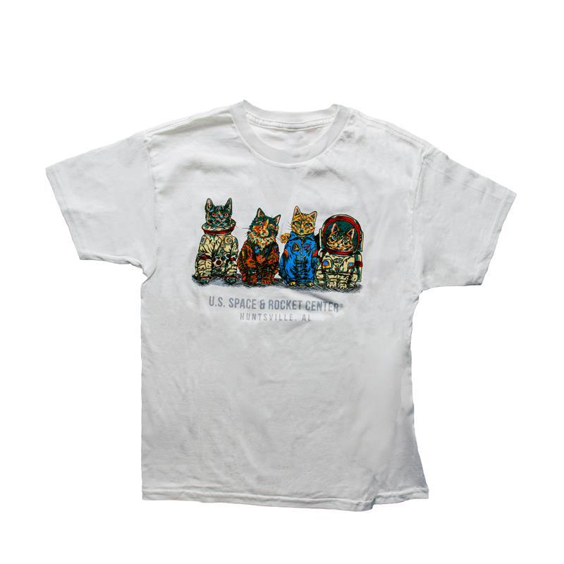 Cat Space Suit All Over Adult Tank Top