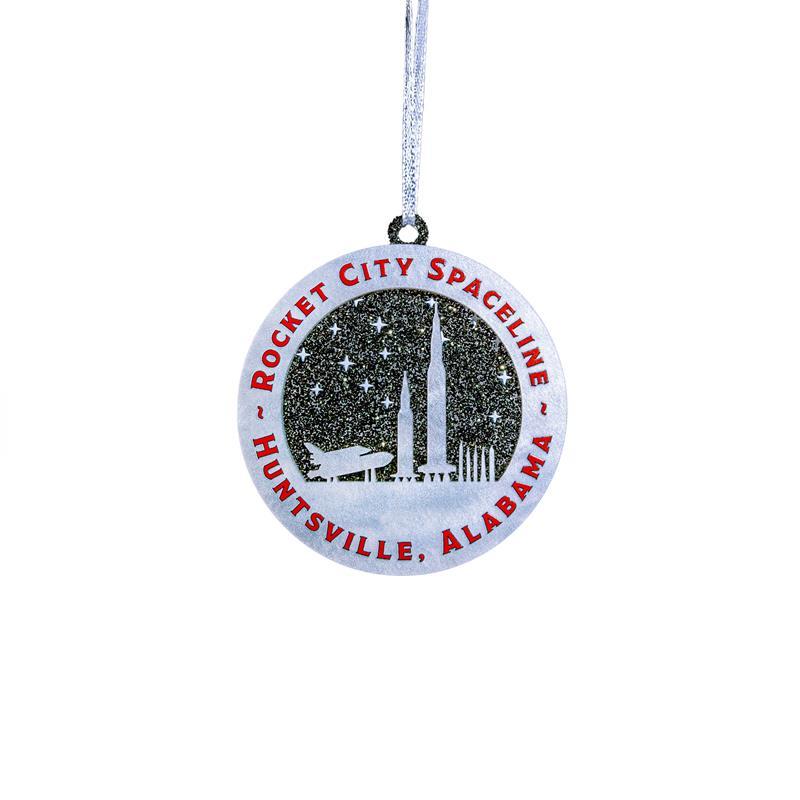 Custom 2-Layer Acrylic USSRC Ornament,ROCKET CITY USA,ORN-USPRC24-001