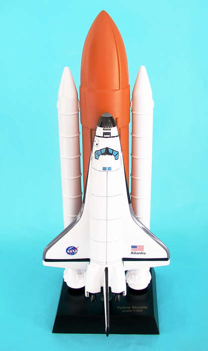 Space Shuttle Full Stack 1/100 Atlantis,MODELS,E4310